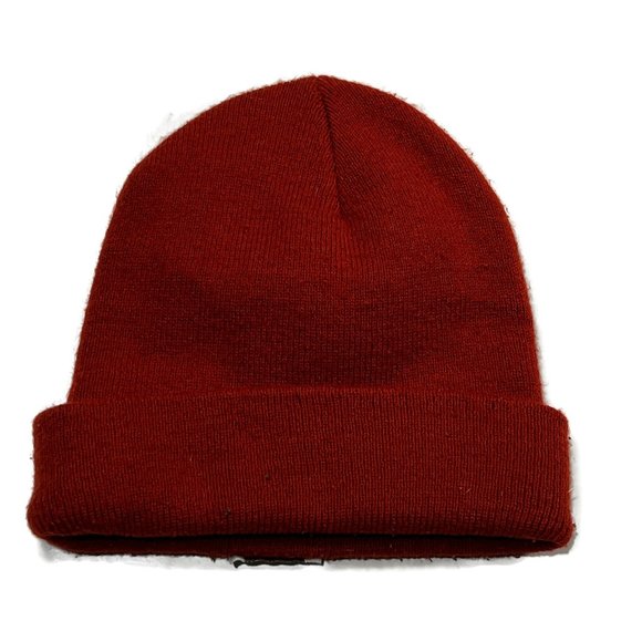 Carhartt Knit Cuffed Beanie Hat Orange A18 Watch Classic One Size - Picture 2 of 2